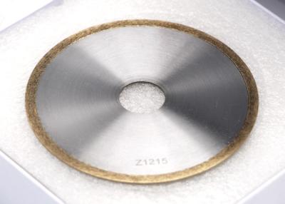 China Sintered Diamond Cut Off Wheels / Saw Blade Bronze Bonded For Sapphire Processing for sale