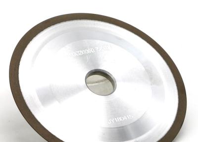 China Aluminum / Steel Body Resin Bond Grinding Wheel 14F1 For Cemented Carbide Slot Cutting for sale