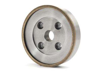 China Metal Bond Diamond Cup Type Grinding Wheel Ceramic Glass Stone Use With Fixing Hole for sale