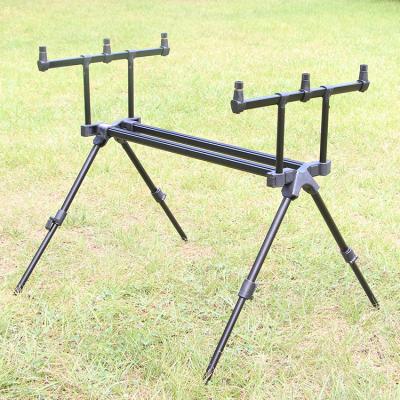 China Outdoor Activities Fishing Selco Ready To Board 3 Rod Pod Adjustable Leg Fishing Rod Pod For Carp for sale