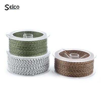 China Sink Line Carp Fishing Fishing Line 25lb 35lb Strands , 45lb 60lbfishing Line 8 Braid OEM Braided Fishing Line for sale