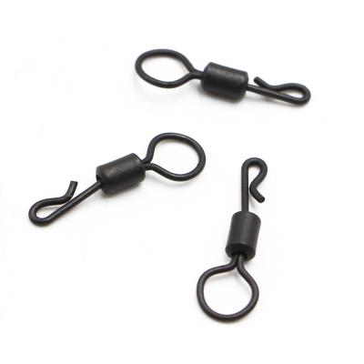 China Alarm Connector Carp Fishing Accessories 6mm Circle Q-Shaped Swivel for sale