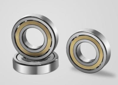 China 1300-10000R/Min Double Angular Contact Bearing , Pump Motor Angular Thrust Bearing for sale