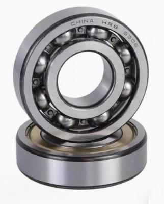 China 6303 Open Brass Cage Deep Groove Ball Bearing 15000 R/Min Grease Lubrication for sale