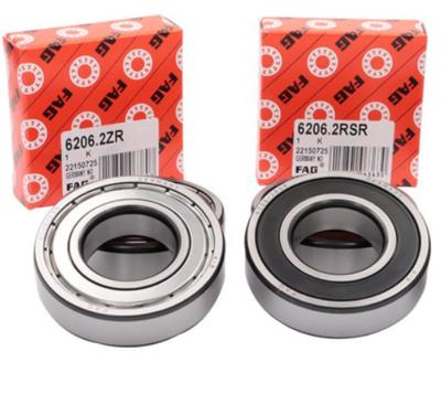 China FAG 6206 Sealed Deep Groove Ball Bearing ID 30mm Thin Wall For Industrial Machinery for sale