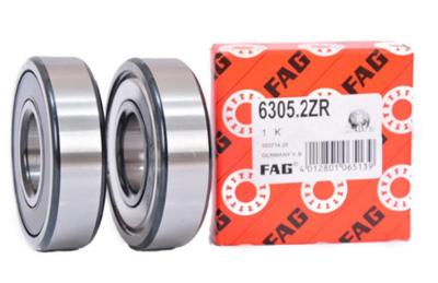 China FAG 6305 2ZR Deep Groove Ball Bearing voor maximale olie snelheid 14000 R/Min en vet maximale snelheid 10000 R/Min Te koop