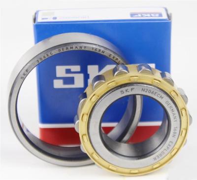 Китай SKF N206ECM Открытый тип цилиндрического роликового подшипника 30 * 62 * 16 мм 0.214 кг для тяжелых машин продается