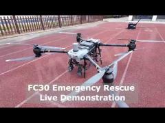 MYUAV FC30 Emergency Rescue Live Demonstration