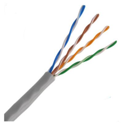 China Cat5e U/UTP Network Cable 305M 24AWG 0.45mm Since Passed Fluke Copper Test Channel 100M Perm. UTP Lan Cable IP Camera POE Cat5e UTP 045Because GY Link Cable for sale