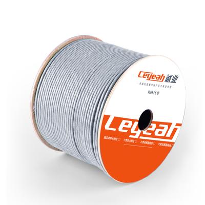 China 23AWG Cat6 UTP 0.57 OFC High Speed ​​Network Cables Since Copper Ethernet Lan Pass Fluke Test Communication Cable 305M 1000ft GRAY Cat 6 UTP 23AWG 057Because for sale