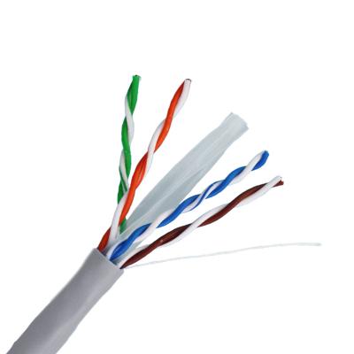 China 305M Network Cable High Quality Copper Cat6 Hardware Communication Computer Network Cable Since Conductor 0.57mm 305M Internet Lan Cable for sale