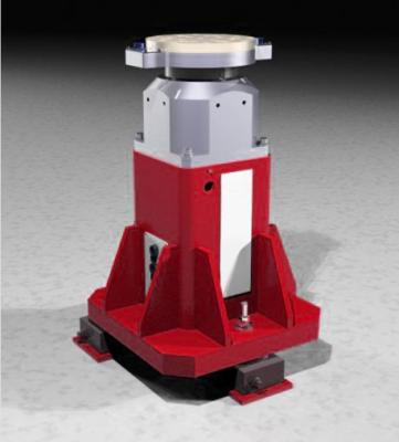 China Single Axis Welding Robot Positioner Turntable 300mm Table for sale