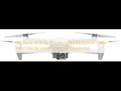 FPV Drone Kit 855g Altitude Hold 5.8G 600mW Video Transmitter for Construction Site Monitoring