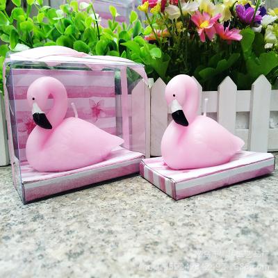 China Best Selling Smokeless Scented Swan Candle Home Decor Accessories Photos Props Wedding Gifts Souvenirs for sale