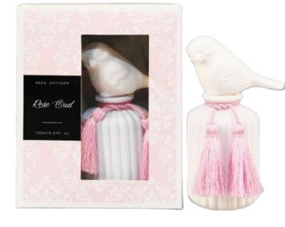 China Gypsum Nosed Bird Shaped Pink Aroma Tassel And Box Diffuser for sale