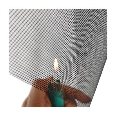 China Modern Mesh 18x16 PVC Coated Mosquito Net Roll Fiberglass Fly Insect Screen Roll Up Window Screen for sale