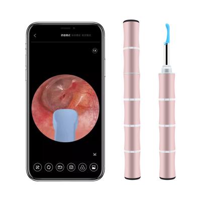 China Portable 45 Minutes Ear Cleaner With Visual Ear Cleaner Tool Wax Removal Wireless Wifi Digital Camera Ear Otoscope For Adults Kids Pets for sale