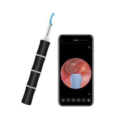 China 45mins Wifi Smart Earwax Remover Tool Earpick Visual Endoscope With Camera Ear Wax Removal Tool Devices Connect Phone App for sale