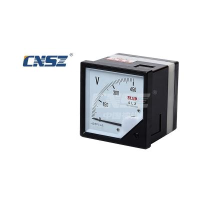 China Analog Control Module 6L2 Series Rectifier Ammeter Indicator Panel Meter AC Voltage Meter for sale