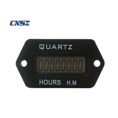 China SYS-1 Digital Hour Meter Meter Meter Timer Measurement Relay For Generator Excavator Mower Bulldozer LCD Display Industrial Adjustable for sale