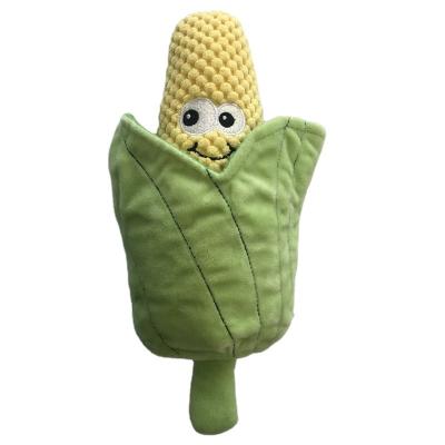 China Listing Pet Toy Supplies Plush Corn Toy New Plush Corn Toy Direct Selling Pet Products for sale