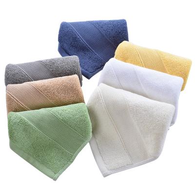 China New Top Quality Hand Towel Home Logo Cotton Viable Sale Custom Hand Towel for sale