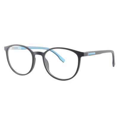 China MZ19-26 optical sights round tr90 flexible lightweight plastic frame optical glasses for sale