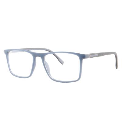 China MZ19-30 optical sights logo custom blue tr90 rectangle glass optical frame for sale