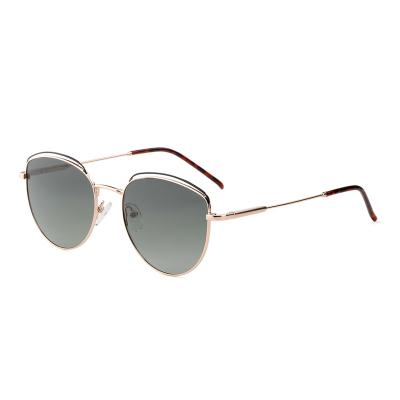 China Custom Fashion Sunglasses 97103S Logo Metal Frame Fashion Sunglasses For Women for sale