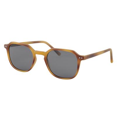 China Fashion sunglasses S335 retro cp injection plastic amber polarized sunglasses for sale