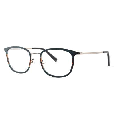 China GTR19FS12173 TR 90 Optical Frames Metal Women Eyeglasses Frames For Men for sale