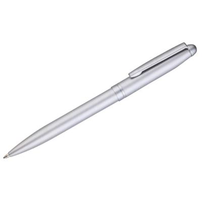 China Promotional Pen Gift Ballpoint Pen Silver Metal Metal Pens With Custom Logo Metal for sale