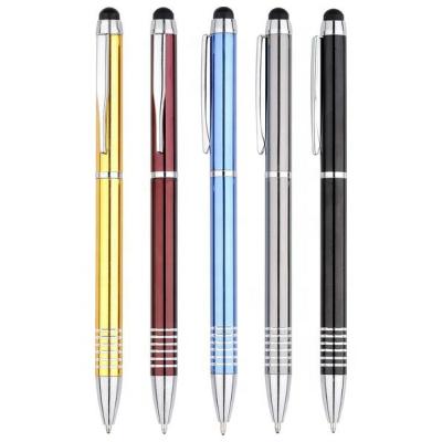 China Promotional Pen Souvenirs Gift Metal Pen Custom Multifunctional Stylus Pen for sale