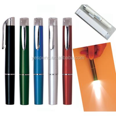 China Promotional pen custom logo led torch light medical pen light for sale