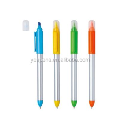 China Promotional Pen Professional Double Sided Pen Highlighter Combo for sale