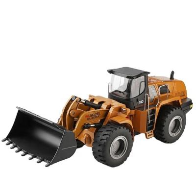 China 370 carbon brush motor horizontal plane toys No.14800 New 1:14 2.4G Mini Simulation Remote Control Toy Excavator toys with music light for kids for sale