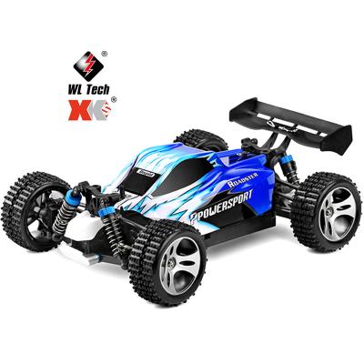 China With Differential WLToys A959 1:18 Scale Front & Rear Vortex 4WD Repmte Control High Speed ​​Powerful Car Toys RC Model 4x4 50KM/H Buggy for sale