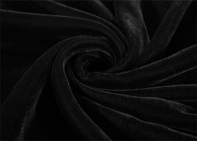 China Decorador tingido tela de tecelagem preto de veludo do teste padrão de Microvelvet à venda