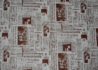 China Printed Micro Suede Fabric For Tablecloth , Suede Cloth Fabric for sale