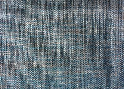 China Sofa Yarn Dyed Plain Woven Fabric Gray Linen Polyester Backing for sale