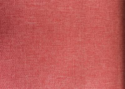 China Red Blackout Curtain Lining Fabric Plain Anti-Static For Home for sale