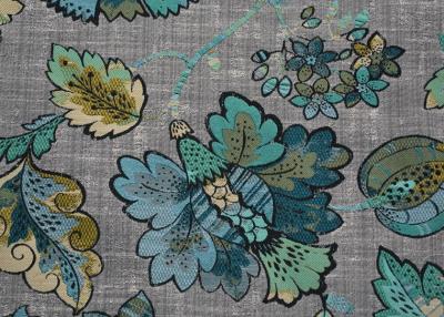 Chine Couverture de sofa tissée par jacquard de tissu de tapisserie d'ameublement de velours de polyester de Chenille à vendre