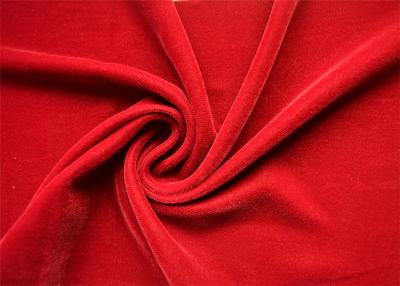 China Plain Woven Micro Velvet Upholstery Fabric With Shrink-Resistant for sale