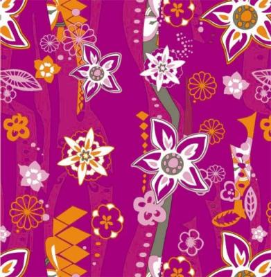 China Purple Coated Polyester Vinyl Fabric Eco Friendly Decoration for sale