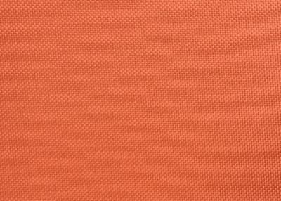 China Orange Dyed PVC Coated Polyester Fabric Waterproof For Suitcases for sale