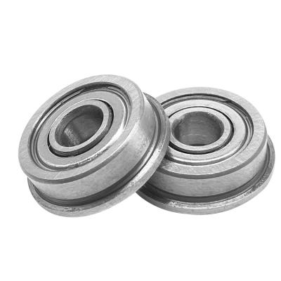 China Building Material Shops Professional Motor Bearing Ball Bearing F604zz 4x12x13.5mm Flange Bearing F604zz for sale