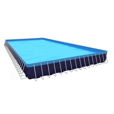 China Factory direct sales convenient metal frame collapsible swimming pools 5000L for sale