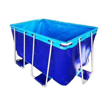 China Factory Direct Sale Blue Large Pools Outdoor Swimming Pool With Ladder 5m * 2m width for sale