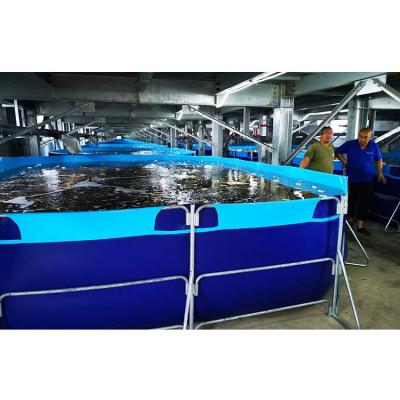 China Cheap Price Tanks 300 Gallon Fish Pond Tank Water Ponds For Water Treatment for sale