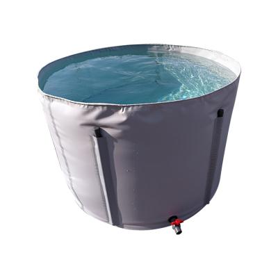 China Round plastic garden water pool aquarium fish pond 200L 500L 1000L 2000L 5000L for sale